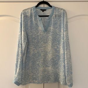 EUC sky blue Kenneth Cole Select blouse